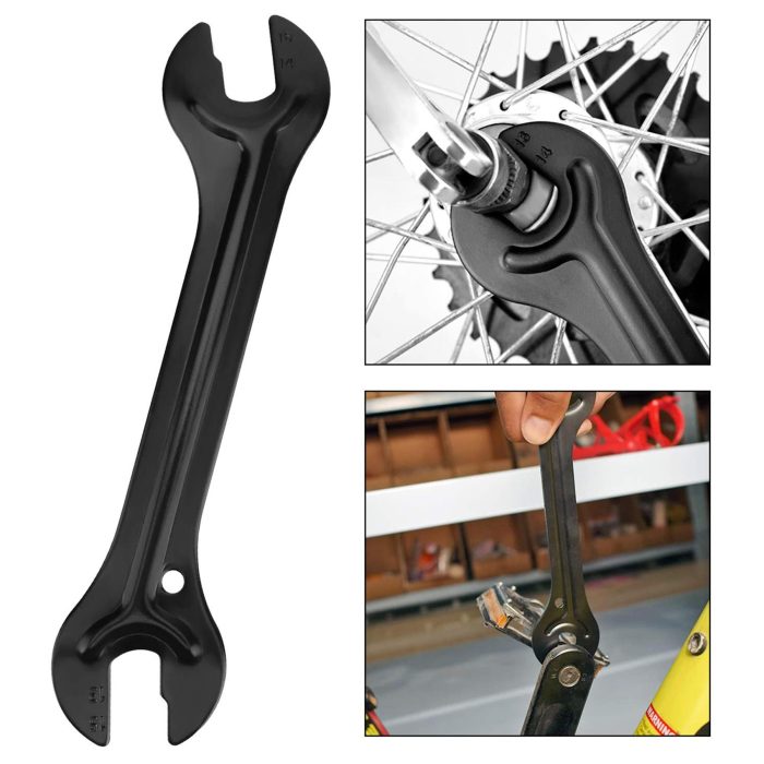 Cycle Bicycle Cone Spanner Set 13/14/15/16mm Mountain Bike Hub BMX Tool