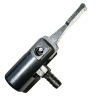 Bike Pump Dual Head Valve Adaptor Hose – Presta & Schrader Compatible
