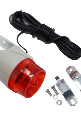 Bicycle Rear Light Retro Style Bike Tail Light With Fittings Red