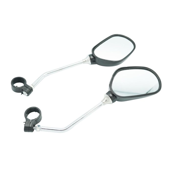 Bicycle Mobility Scooter Mountain Handlebar Rear View Mirror Glass 1Pair - Image 5