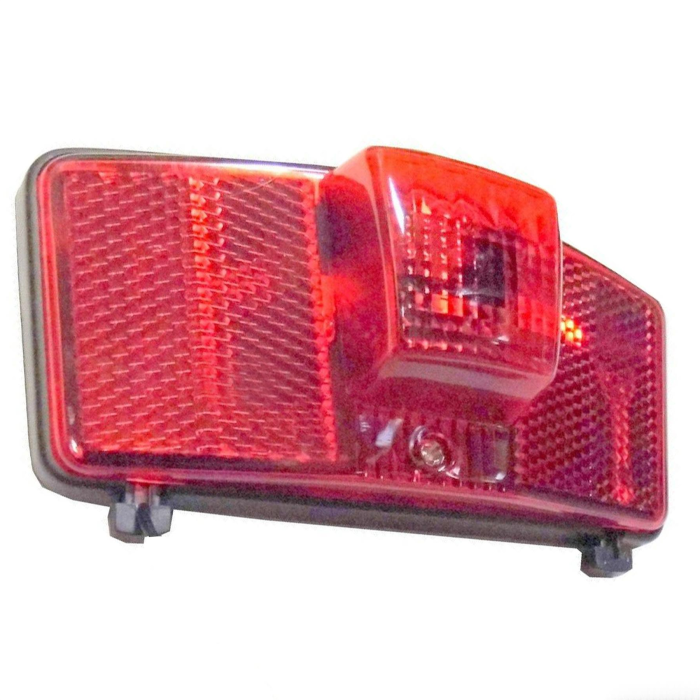Vintage Red Bike Dynamo Tail Light - Waterproof & Safe Cycling Rear Light - Image 4
