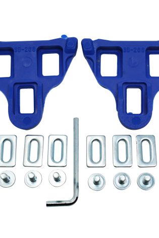 Bike Pedal Cleats SPD-SL Road Cycling Compatible – Yellow, Red, Blue (SM-SH11/10/12)