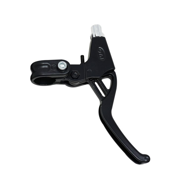 Alloy 3-Finger V-Brake Levers for MTB/BMX – Black/Silver (Pair) - Image 3