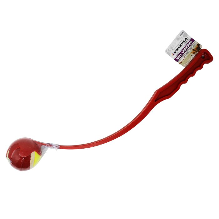 Ball Thrower Launcher Dog Chucker Tennis Pet Toy Game Walking Fetch Play