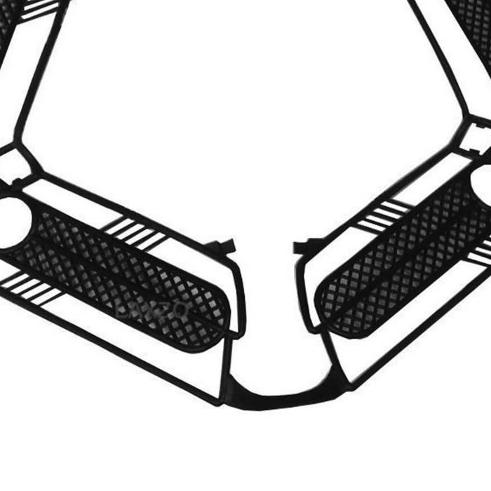 Bicycle Net Dress Guard Rear Wheel Protector Plastic Safety Cycling Black - Image 3