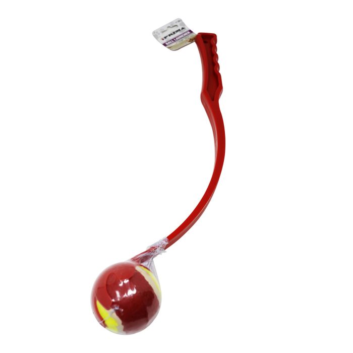 Ball Thrower Launcher Dog Chucker Tennis Pet Toy Game Walking Fetch Play - Image 3