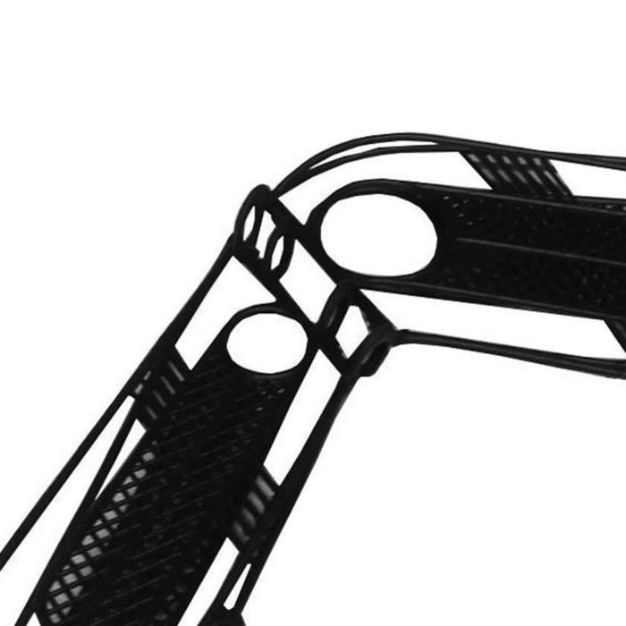 Bicycle Net Dress Guard Rear Wheel Protector Plastic Safety Cycling Black - Image 4
