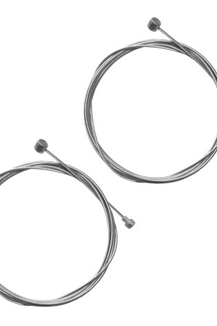 2Pcs Barrel End Front/Rear Inner V Brake Cable – Bicycle Bike MTB Brake Wire Set