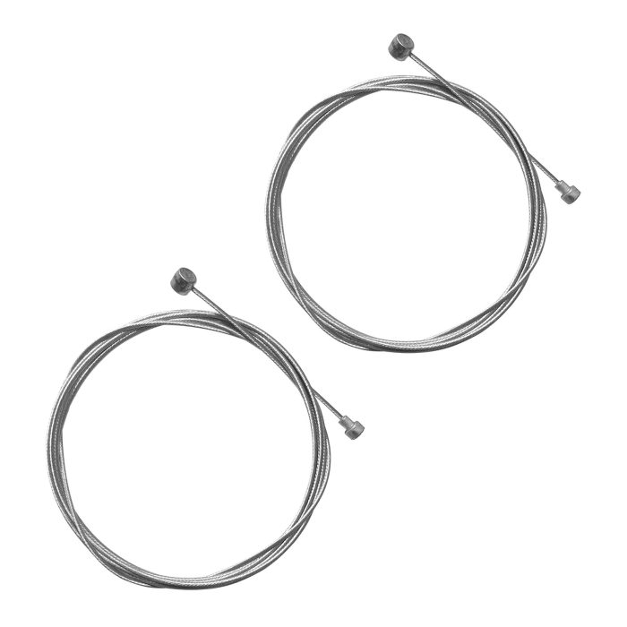 2Pcs Barrel End Front/Rear Inner V Brake Cable – Bicycle Bike MTB Brake Wire Set