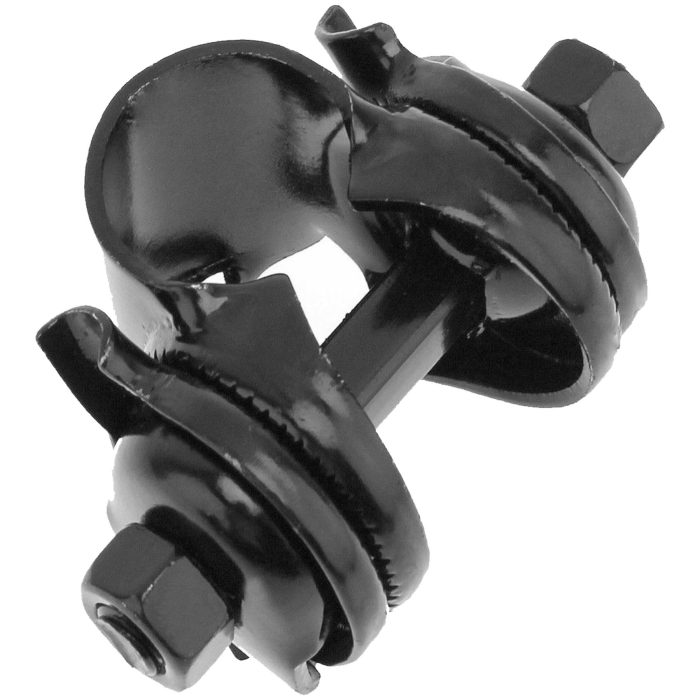 SADDLE / SEAT FIXING CLAMP For Seatposts Bikes & Cycles – 22.2mm BLACK