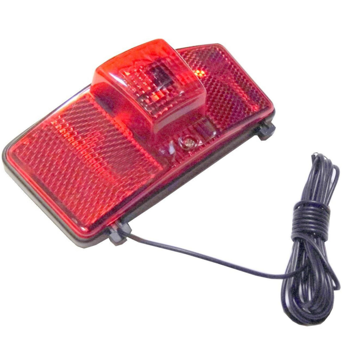 Vintage Red Bike Dynamo Tail Light - Waterproof & Safe Cycling Rear Light - Image 5