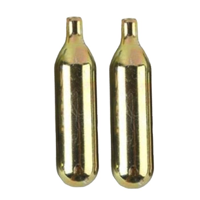 CO2 16g Non-Threaded Cartridge – Bike Tyre Inflator Gas Canisters (Pack of 1–50PCS)