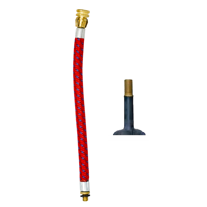 Hand Pump Adapter Valve Connector for Schrader Valve – Flexible Hose