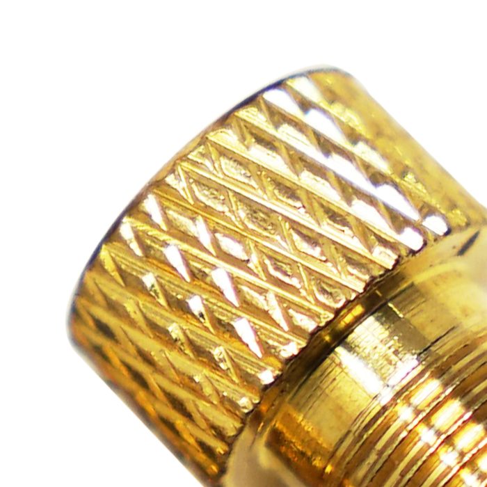 Brass Adaptor Presta To Schrader Bicycle Valve Converter Pump Connector - Image 2