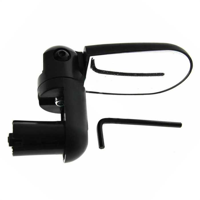 Bicycle Handlebar End Wing Mirror Adjustable Wide Angle Rearview 6cm x 4cm MTB - Image 3