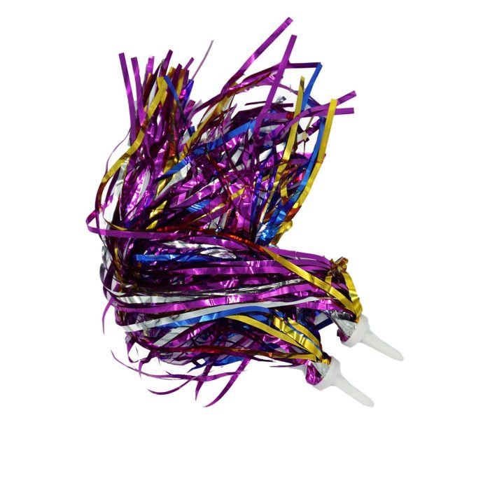 Pair Of Kids Streamers Cycle Handlebars Tassel Ribbons – Multicolor Options - Image 2
