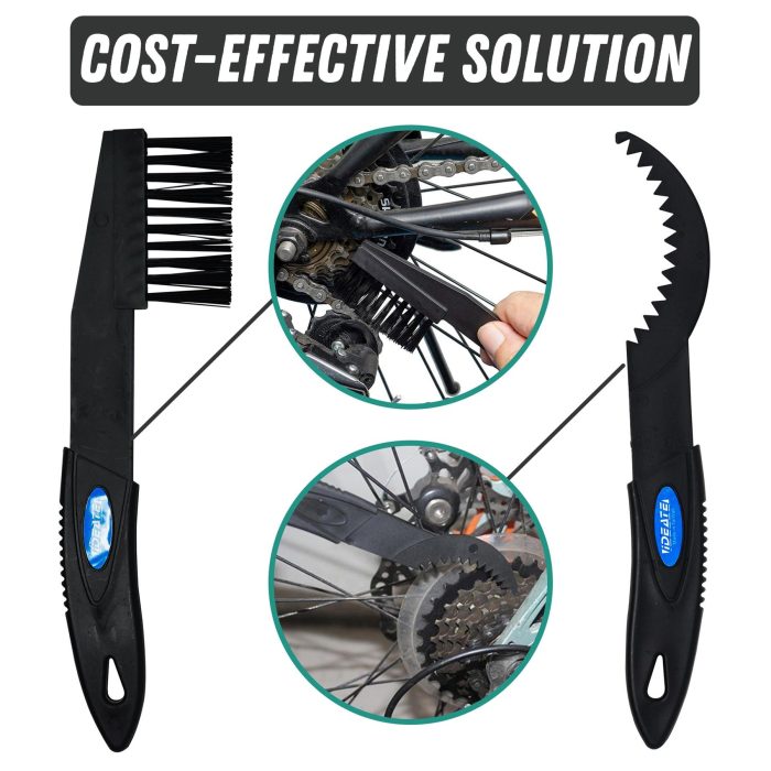 Bicycle Chain Wheel Cleaning Brush Wash Cleaner Tools MTB Bike 2PCS - Image 5