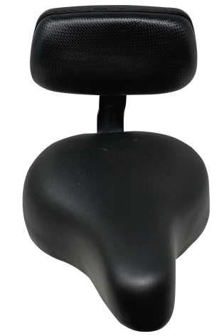 Bicycle Wide Comfort Cruiser Tricycle Saddle Seat with Backrest