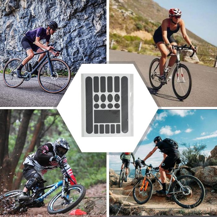 Chain Stay Protector Frame Guard – 20pc Set for MTB & Road Bikes - Image 3