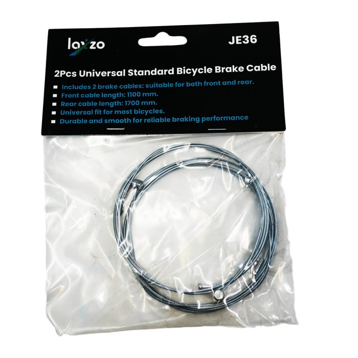 2Pcs Barrel End Front/Rear Inner V Brake Cable – Bicycle Bike MTB Brake Wire Set - Image 3
