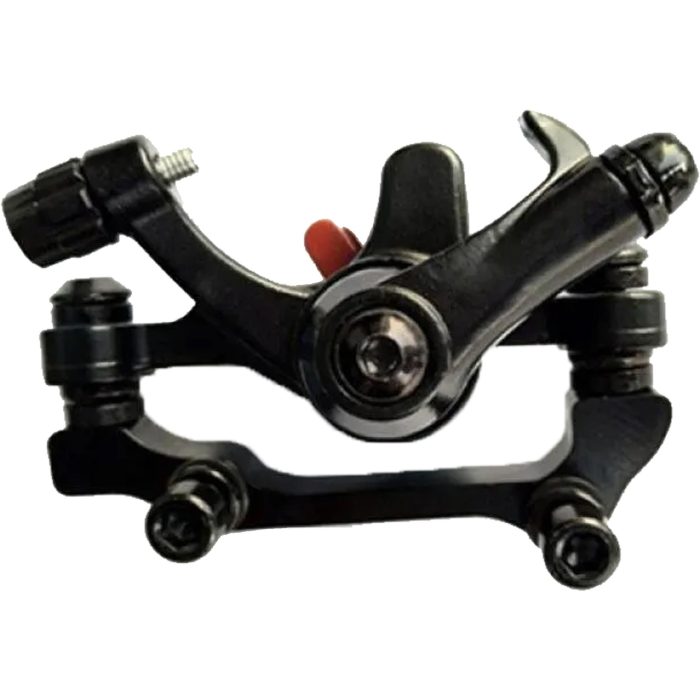 Bicycle Disc Brake Rotor Mechanical Caliper Aluminum Black Rear 160mm