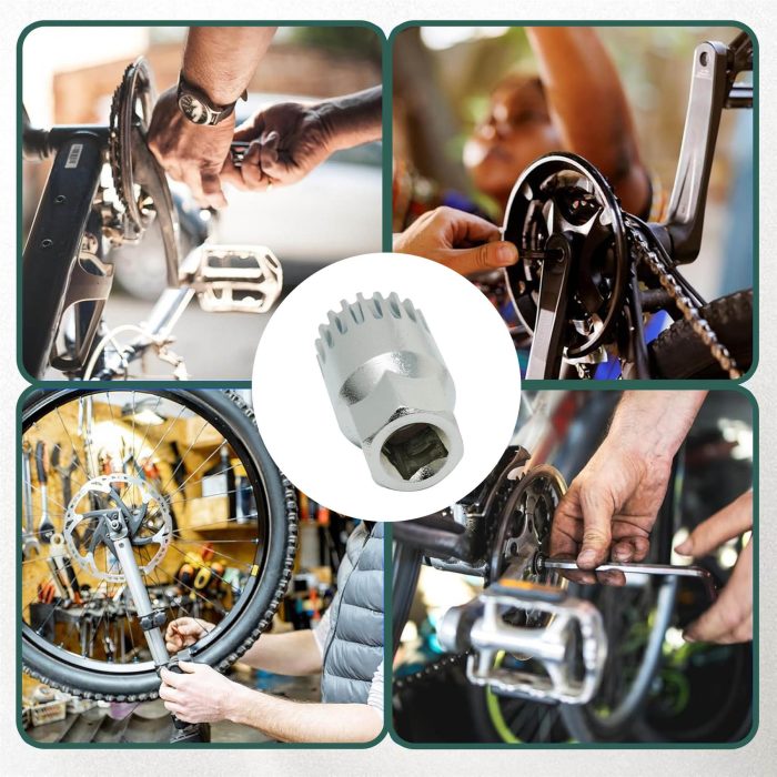 Bicycle Crank Puller Wheel Remover Extractor Tool Road Mountain Bike MTB - Image 9