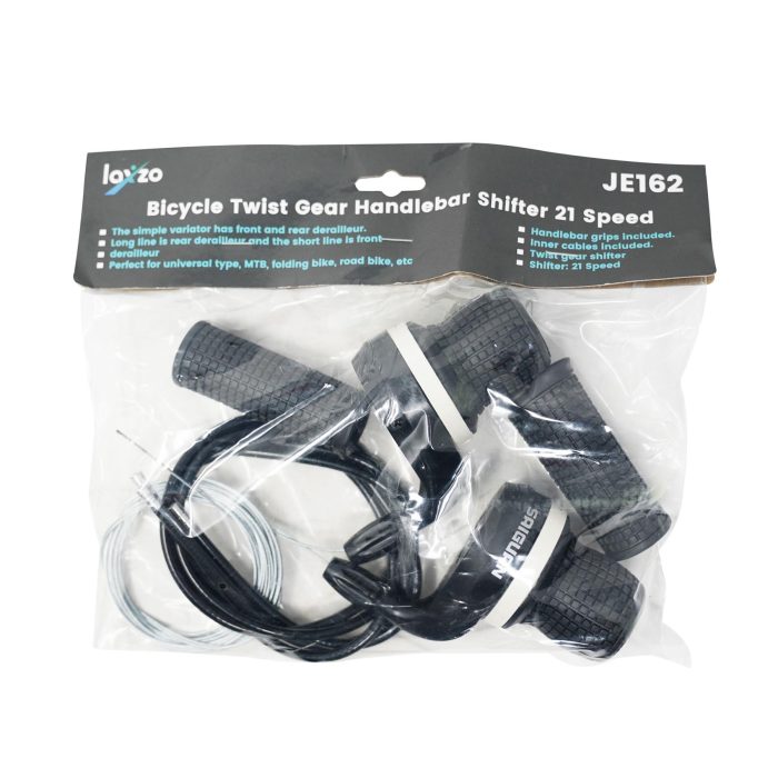 Bicycle Twist Gear Handlebar Shifter 21 Speed Twist Inner Cable Bike Cycle Grips - Image 2