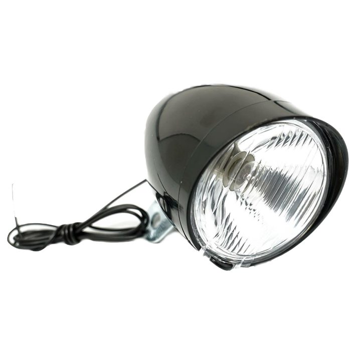 Bicycle Front Head Light Bike Cycle Dynamo Classic Retro Style Night Riding Lamp - Image 2