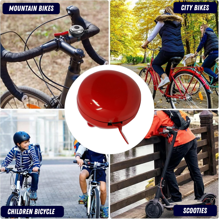 Laxzo Classic "Ding-Dong" Bicycle Bell - Image 2