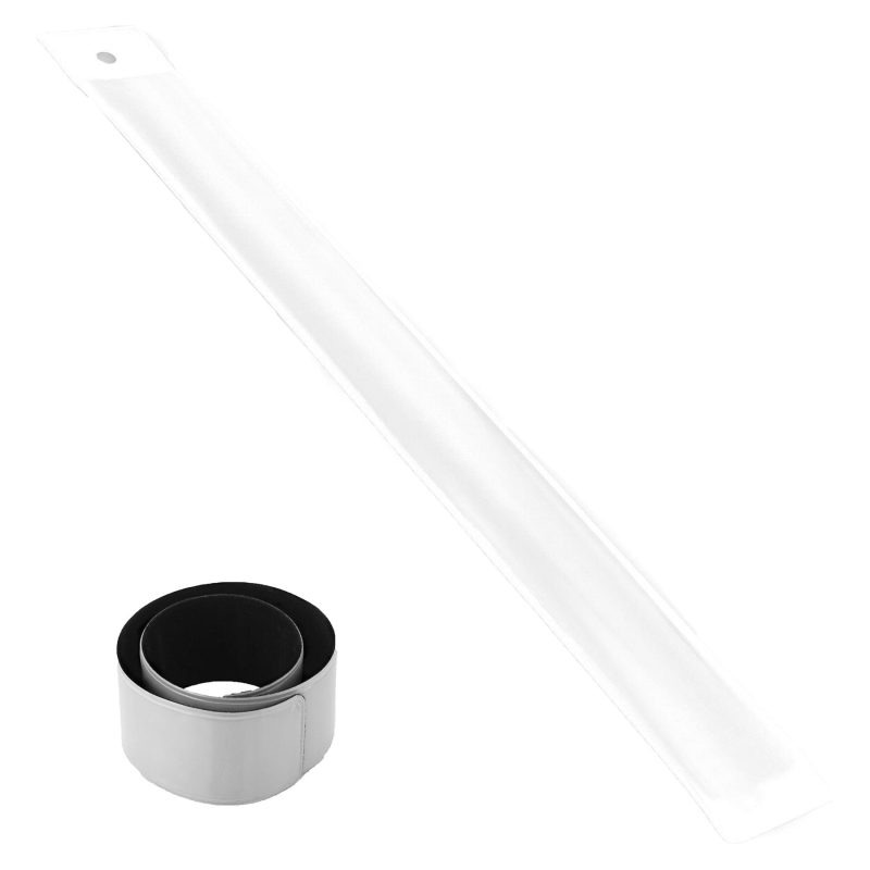 Laxzo High-Visibility Reflective Slap Wrap Arm Band