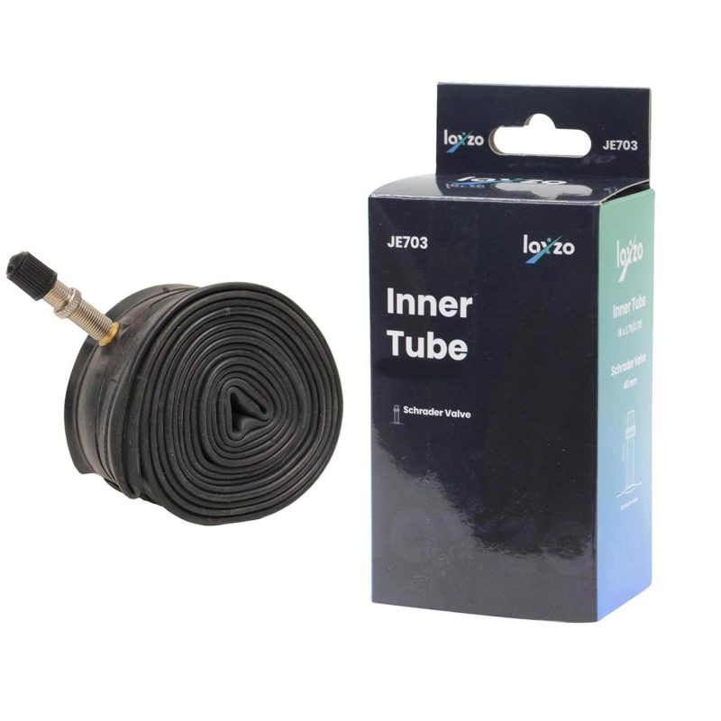 Laxzo 16-Inch Bicycle Inner Tube (Schrader Valve)