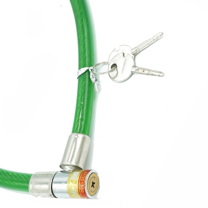 Laxzo Heavy-Duty Spiral Bike Cable Lock (14mm) - Image 5