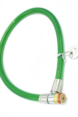 Laxzo Heavy-Duty Spiral Bike Cable Lock (14mm)