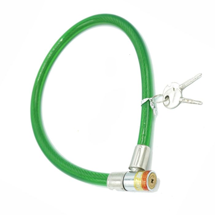 Laxzo Heavy-Duty Spiral Bike Cable Lock (14mm)