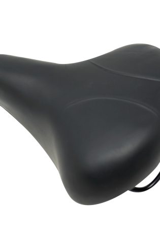 Laxzo Extra-Wide Comfort Bike Saddle with Gel Padding