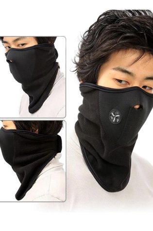 Laxzo Thermal Neoprene Face & Neck Warmer Mask