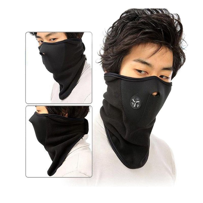 Laxzo Thermal Neoprene Face & Neck Warmer Mask