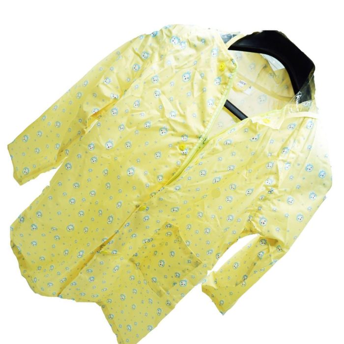 Laxzo Kids' Waterproof Rain Jacket with Clear Hood - Image 5