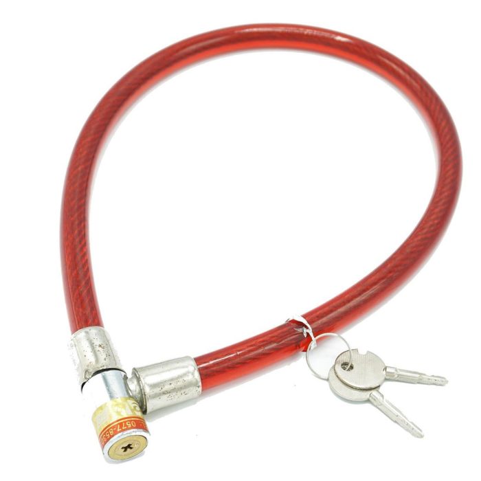 Laxzo Heavy-Duty Spiral Bike Cable Lock (14mm) - Image 6