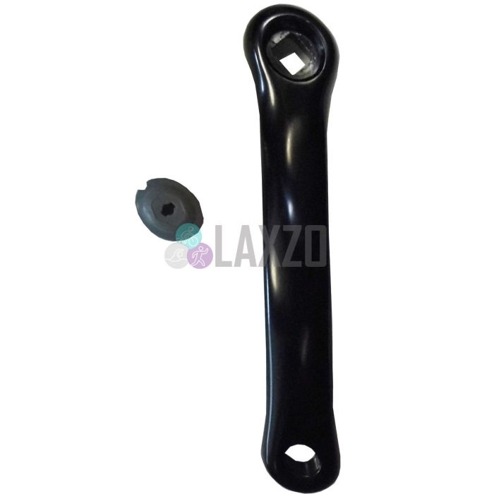 Laxzo Left-Hand Steel Crank Arm for Bicycles (170mm) - Image 2