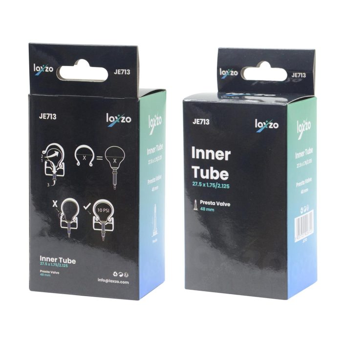 Laxzo 27.5" MTB Inner Tube (48mm Presta Valve) - Image 3