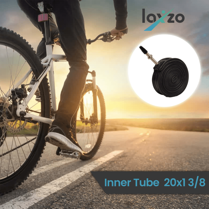 Laxzo 20 x 1 3/8" Bike Inner Tube (Presta Valve) - Image 4