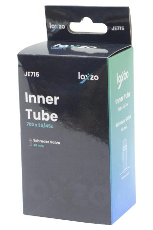 Laxzo 700c Hybrid & Commuter Inner Tube (35-45c, Schrader Valve)