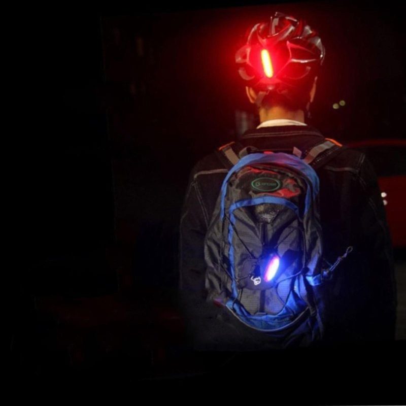 Laxzo USB Rechargeable COB LED Bike Light Set