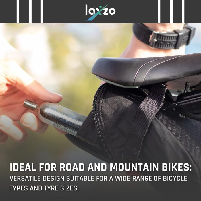 Laxzo 16g Threaded CO2 Cartridges for Bike Tyre Inflators - Image 5