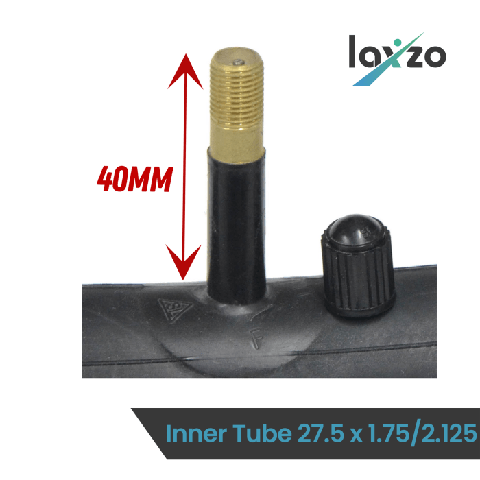 Laxzo 27.5" MTB Inner Tube (Schrader Valve) - Image 2