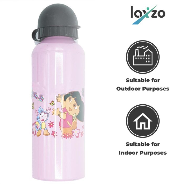 Laxzo Kids' 500ml Aluminum Water Bottle - Image 7