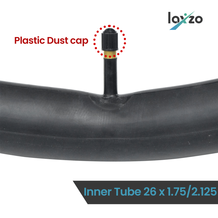 Laxzo 26-Inch Bicycle Inner Tube (Schrader Valve) - Image 4
