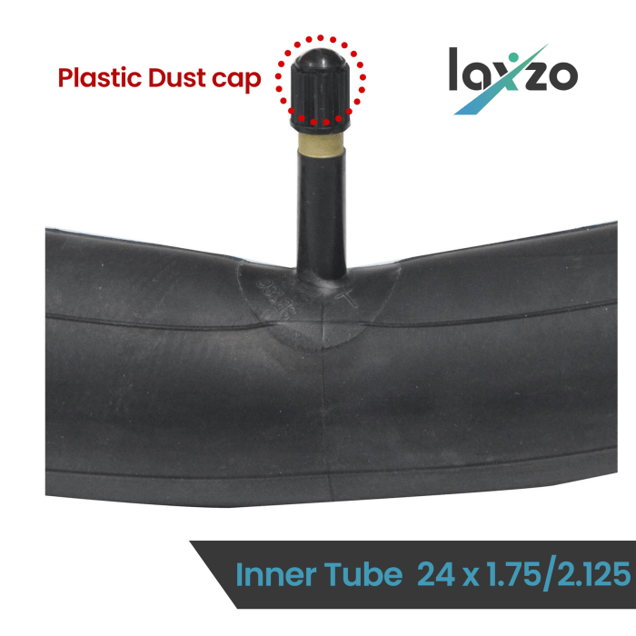 Laxzo 24-Inch Youth & MTB Inner Tube (Schrader Valve) - Image 4