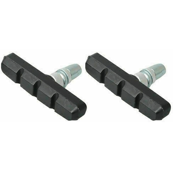 Laxzo V-Brake Pads with Wear Line Indicator (50mm)